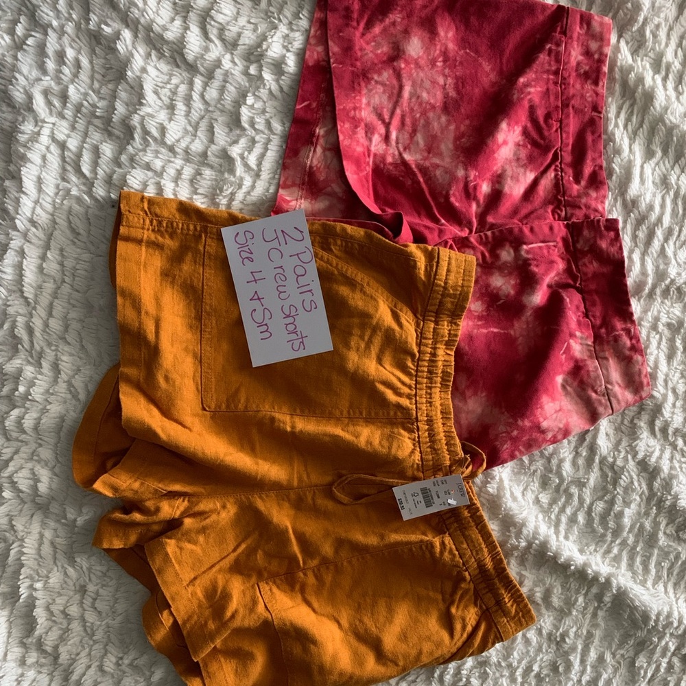 J. Crew Shorts - 2 pairs size 4 Small
